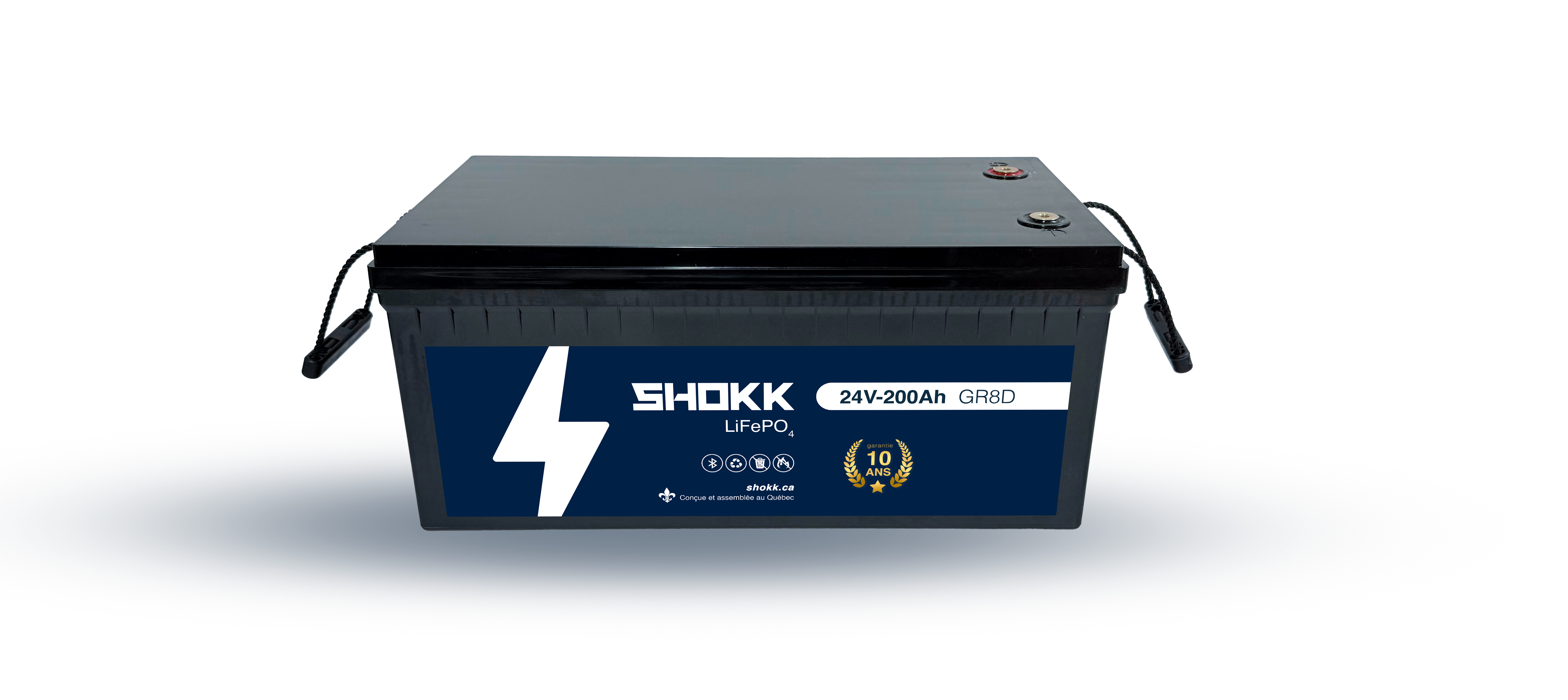 Batterie Lithium 24V 200Ah GR8D – SHOKK