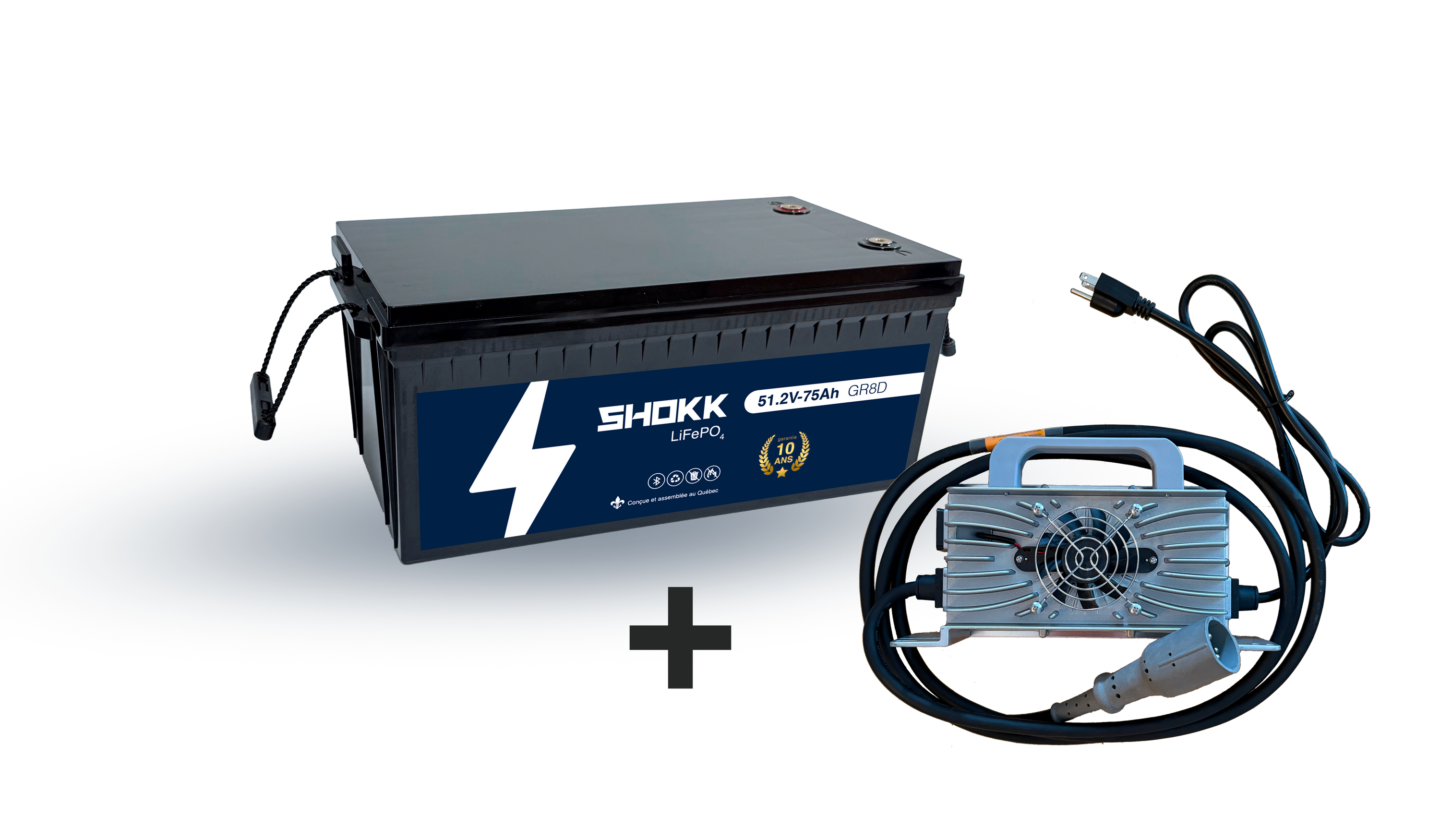 Batterie Lithium 51.2V 75Ah GR8D